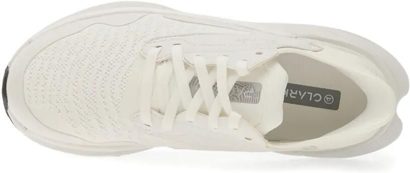 Clarks Pace sneakers met vlakken Wit - Foto 4