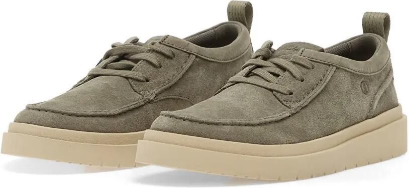 Clarks Polden suède sneakers Groen - Foto 3