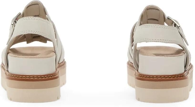 Clarks Sandalen met gesp en plateauzool Wit - Foto 2