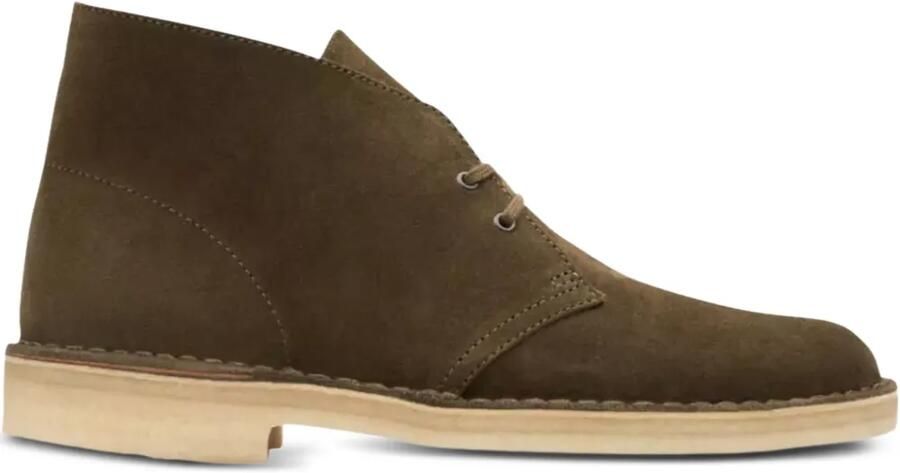 Clarks Suède desert boots Groen
