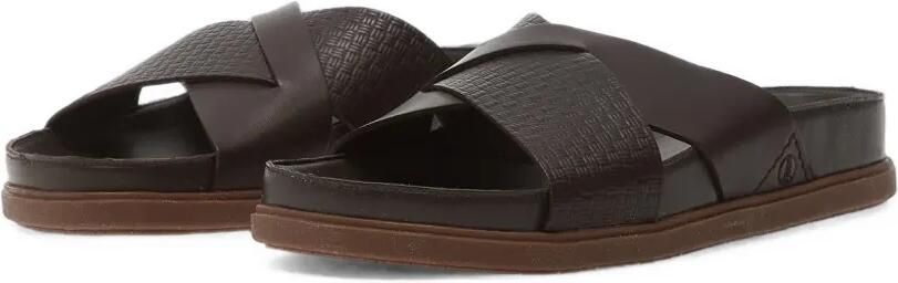 Clarks Torford Cross sandalen met gekruist detail Bruin - Foto 4