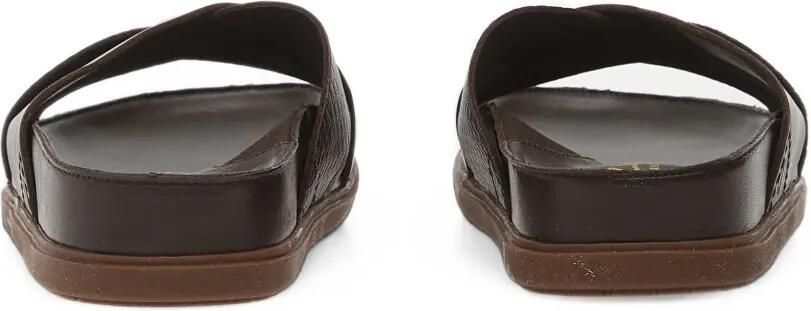 Clarks Torford Cross sandalen met gekruist detail Bruin - Foto 3