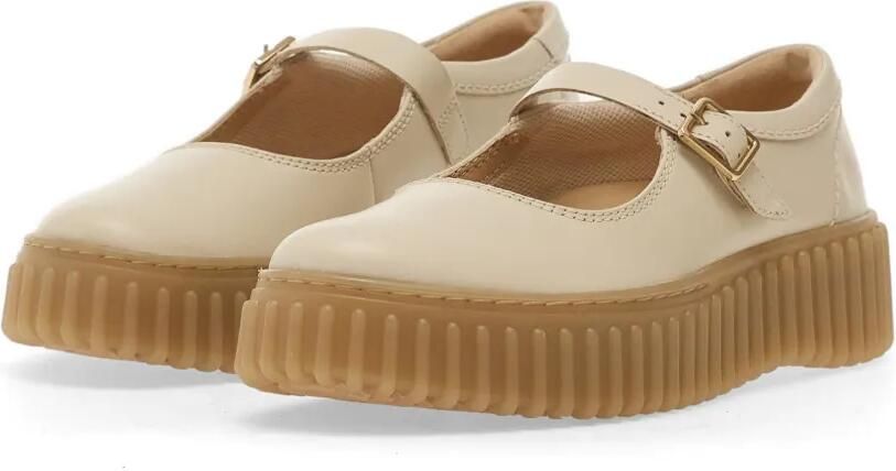 Clarks Torhill ballerina's met gesp Beige - Foto 3
