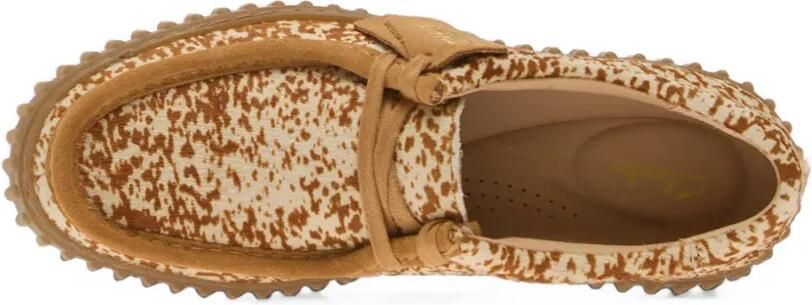 Clarks Torhill Bee animal-print shoes Bruin - Foto 5