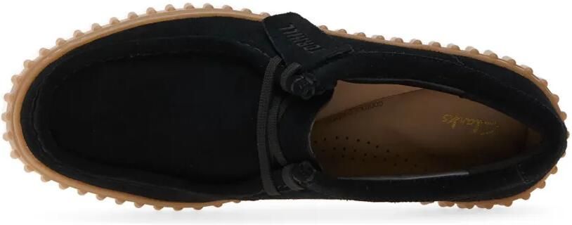 Clarks Torhill Bee suède sneakers Zwart - Foto 4