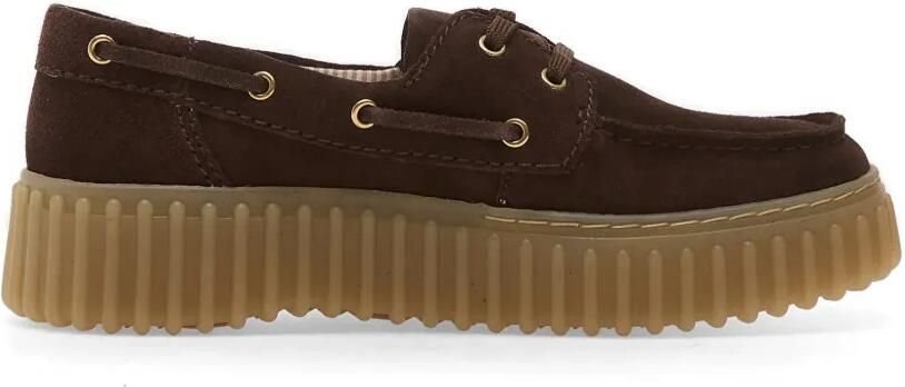 Clarks Torhill bootschoenen Bruin