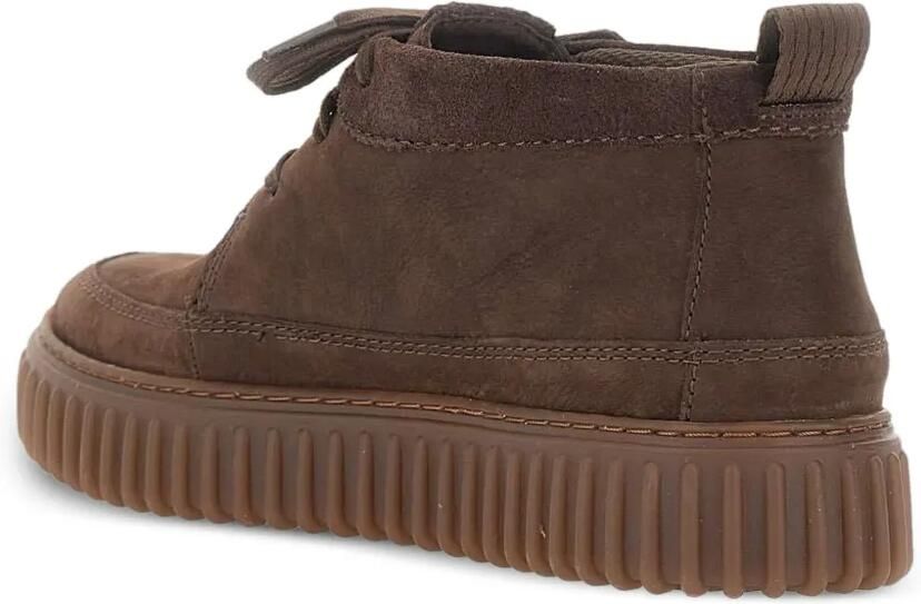 Clarks Torhill Lace Hi enkellaarzen Bruin - Foto 3