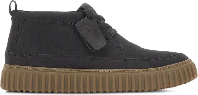 Clarks Torhill Lace Hi enkellaarzen Zwart