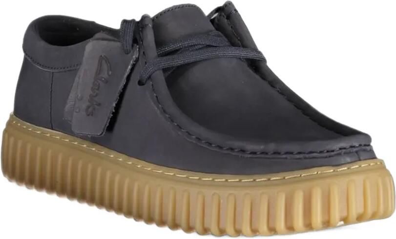 Clarks Torhill Lo calf leather loafers Blauw - Foto 3