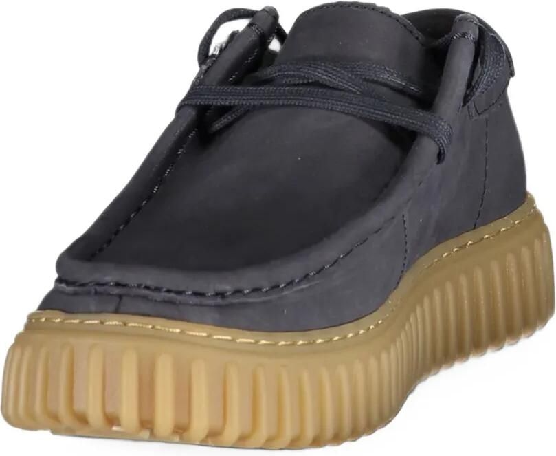 Clarks Torhill Lo calf leather loafers Blauw - Foto 2