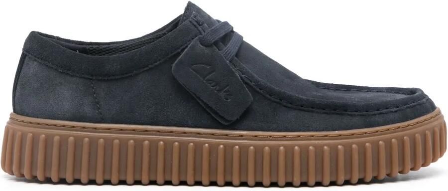 Clarks Torhill Lo Derby schoenen Blauw