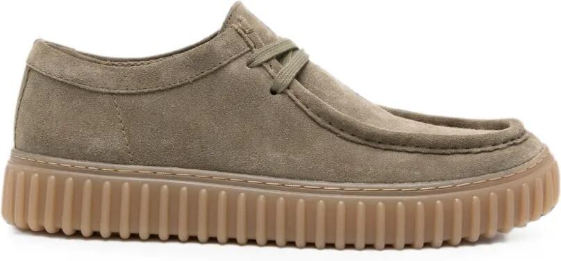 Clarks Torhill Lo Derby schoenen Groen