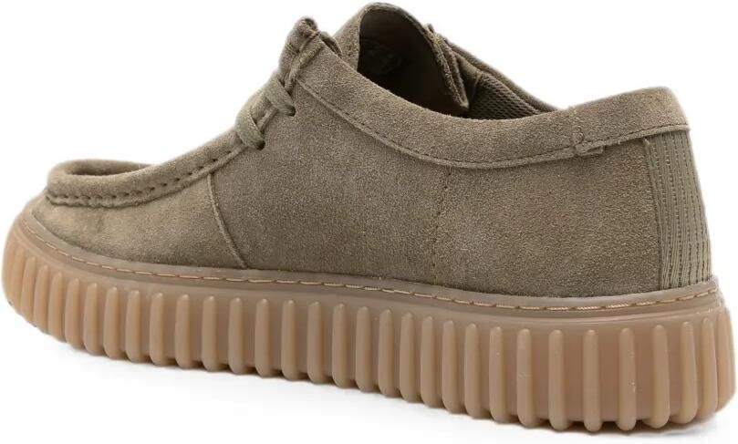 Clarks Torhill Lo Derby schoenen Groen - Foto 3