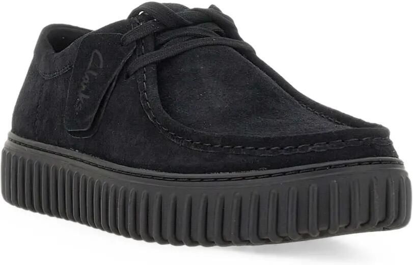 Clarks Torhill Lo desert boots met veters Zwart