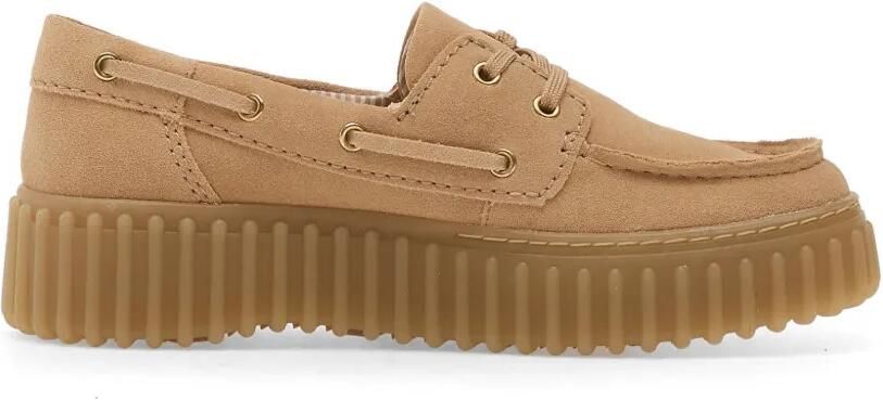 Clarks Torhill loafers met chunky zool Beige