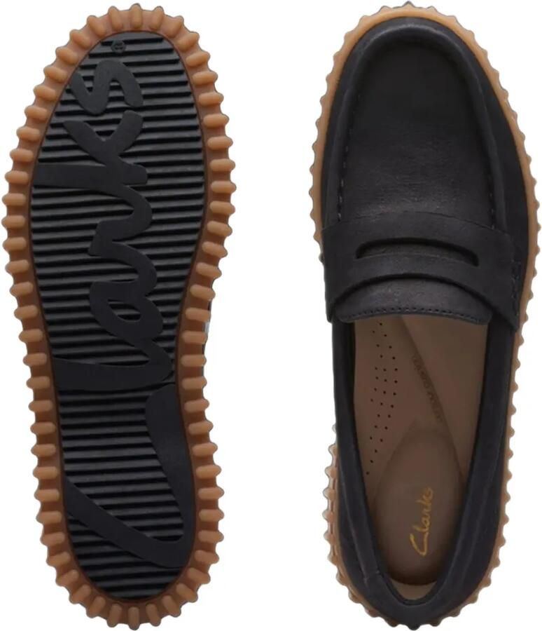 Clarks Torhill loafers Zwart