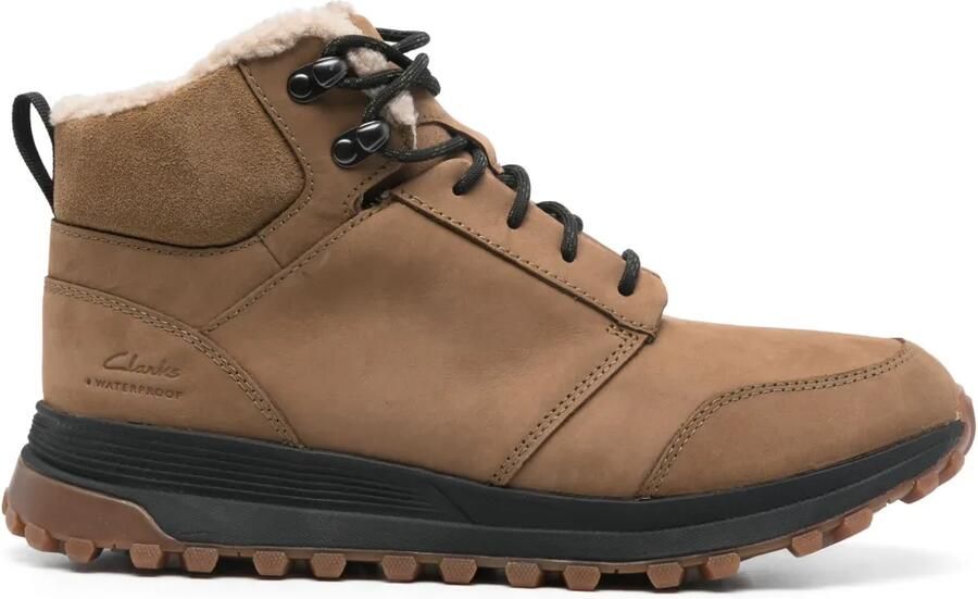 Clarks Trek Up wandellaarzen Bruin