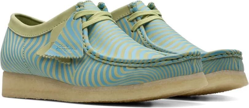 Clarks Wallabee "Blue Green" loafers Blauw - Foto 2