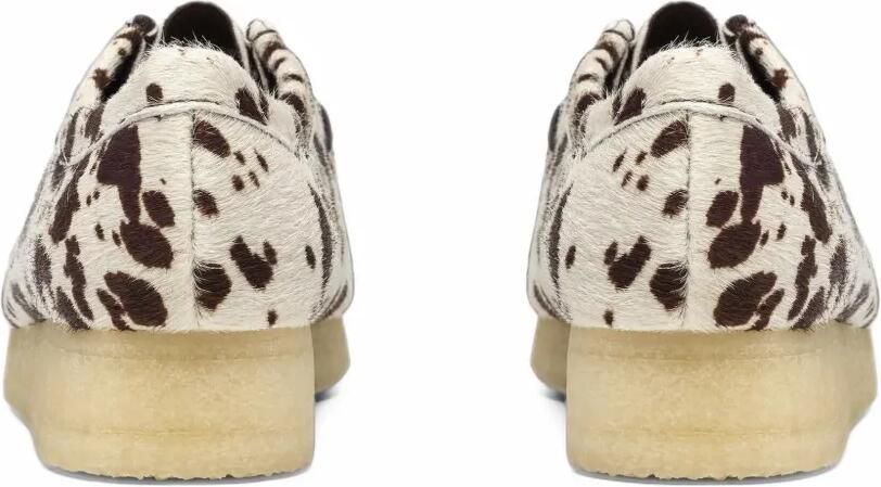 Clarks Wallabee cow-print loafers Beige - Foto 2