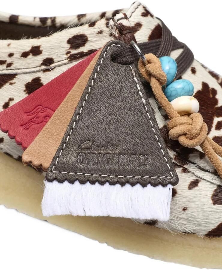 Clarks Wallabee cow-print loafers Beige - Foto 3