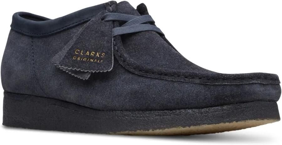 Clarks Wallabee desert boots Blauw