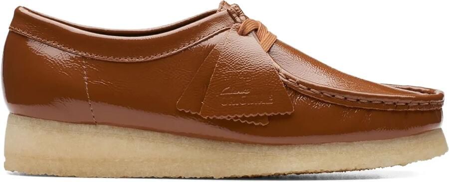Clarks Wallabee "Dusk Brown Pat" loafers Bruin