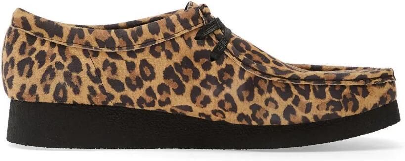Clarks Wallabee Evo derby schoenen Bruin