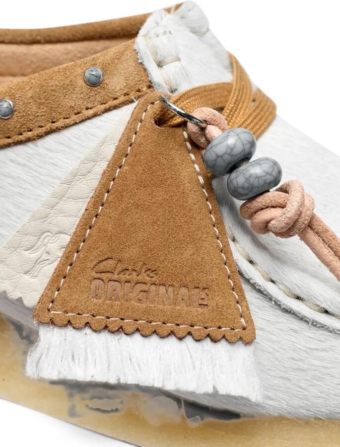 Clarks Wallabee stud-embellished loafers Wit - Foto 3