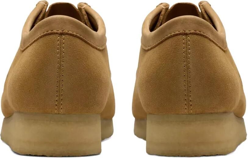 Clarks Wallabee suède derby schoenen Bruin - Foto 3