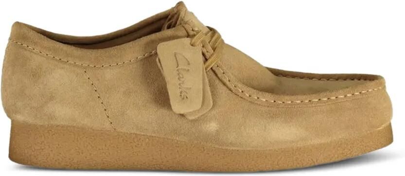 Clarks Wallabee suède loafers Beige