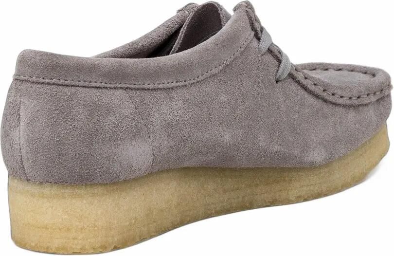 Clarks Wallabee suede loafers Grijs - Foto 2