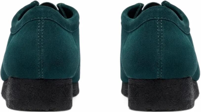 Clarks Wallabee suede loafers Groen