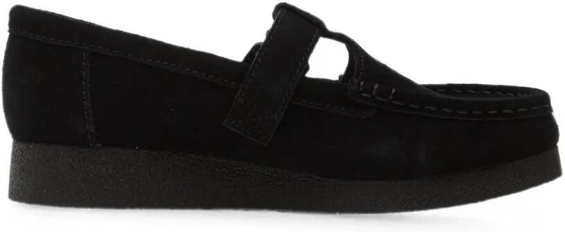 Clarks WallabeeEVO Bar sneakers met gesp Zwart
