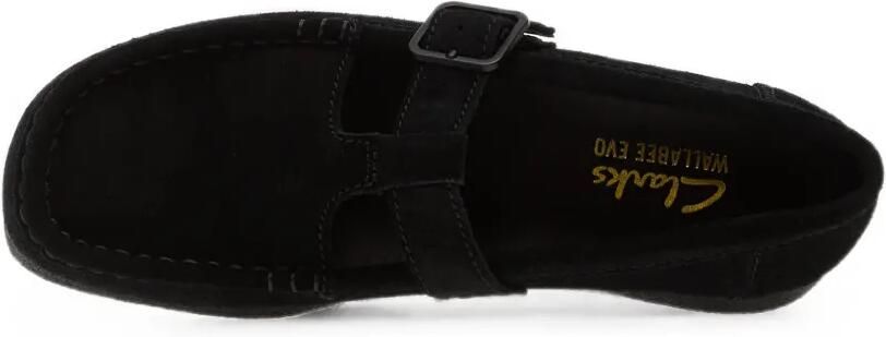 Clarks WallabeeEVO Bar sneakers met gesp Zwart - Foto 4