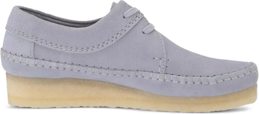 Clarks Weaver "Cool Blue" derby schoenen Blauw