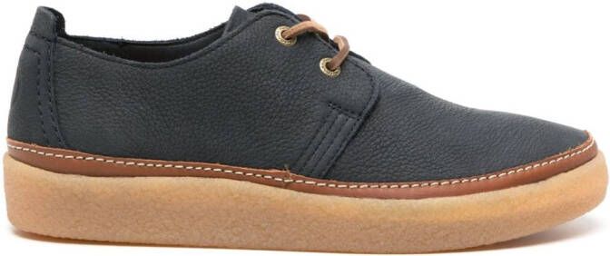 Clarks Clarkwood nubuck sneakers Blauw