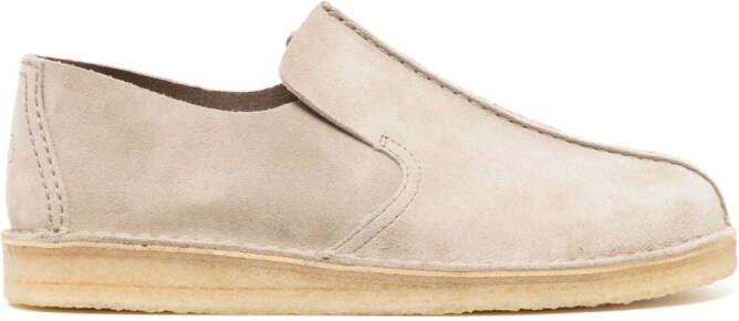 Clarks Desert Mosier suède loafers Grijs