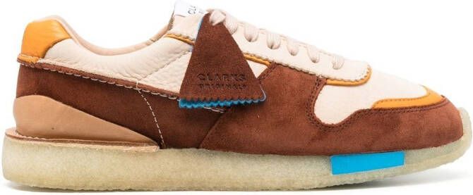 Clarks Originals Sneakers met colourblocking Beige