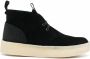 Clarks Originals Desert Cup enkellaarzen Zwart - Thumbnail 1