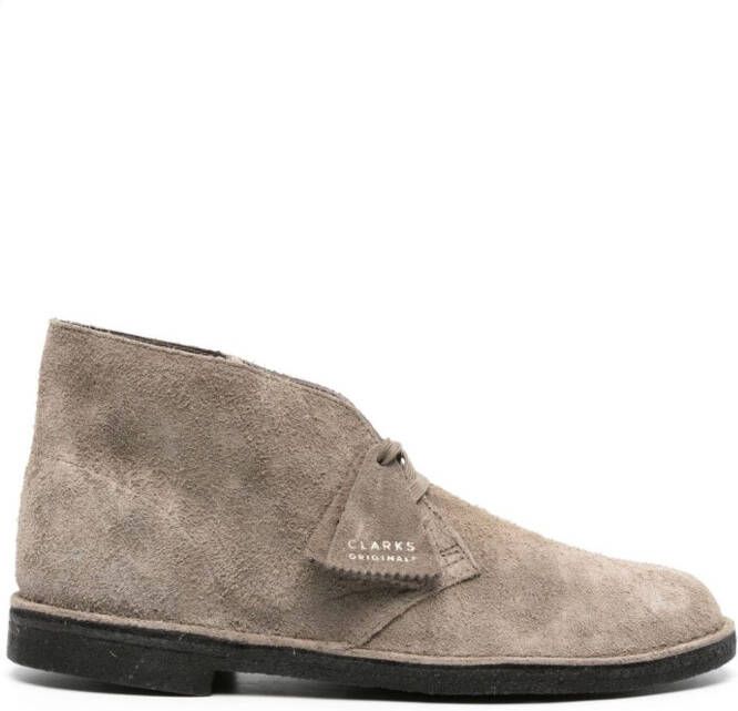 Clarks Originals Suède desert boots Grijs