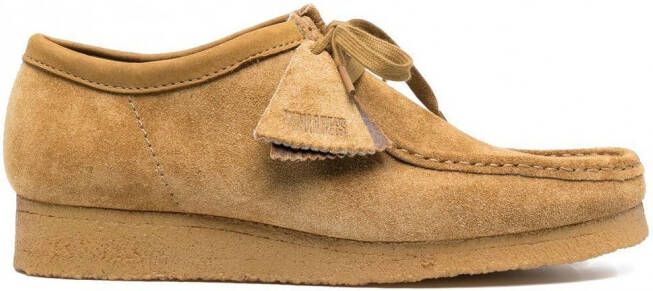 Clarks Originals Bootschoenen met vetersluiting Beige