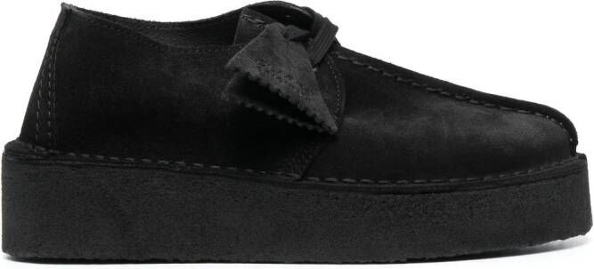 Clarks Originals Leren sneakers Zwart