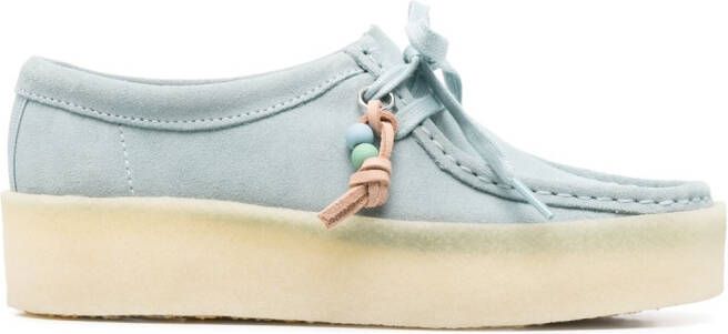 Clarks Originals Suède loafers Blauw