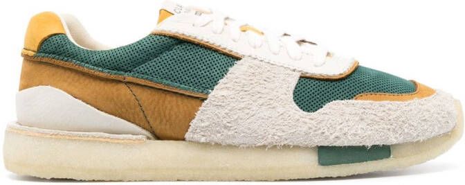 Clarks Originals Sneakers met colourblocking Bruin