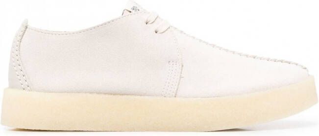 Clarks Originals Trek Cup derby veterschoenen Beige
