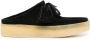 Clarks Originals Wallabee Cup suède loafers Zwart - Thumbnail 1