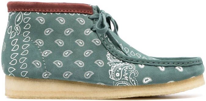 Clarks Originals Wallabee veterlaarzen Groen