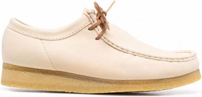 Clarks Originals Wallabee leren schoenen Beige