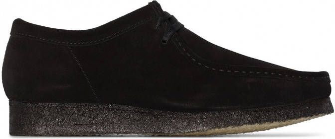 Clarks Originals Wallabee veterschoenen Zwart