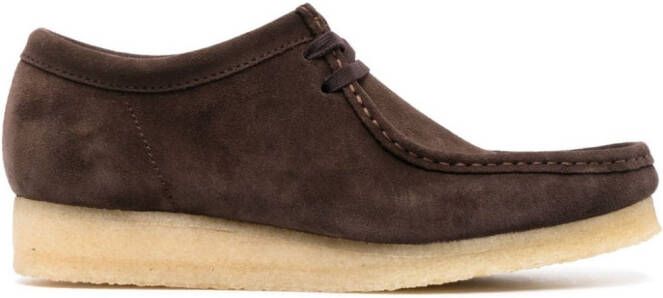 Clarks Originals Wallabee suède loafers Bruin